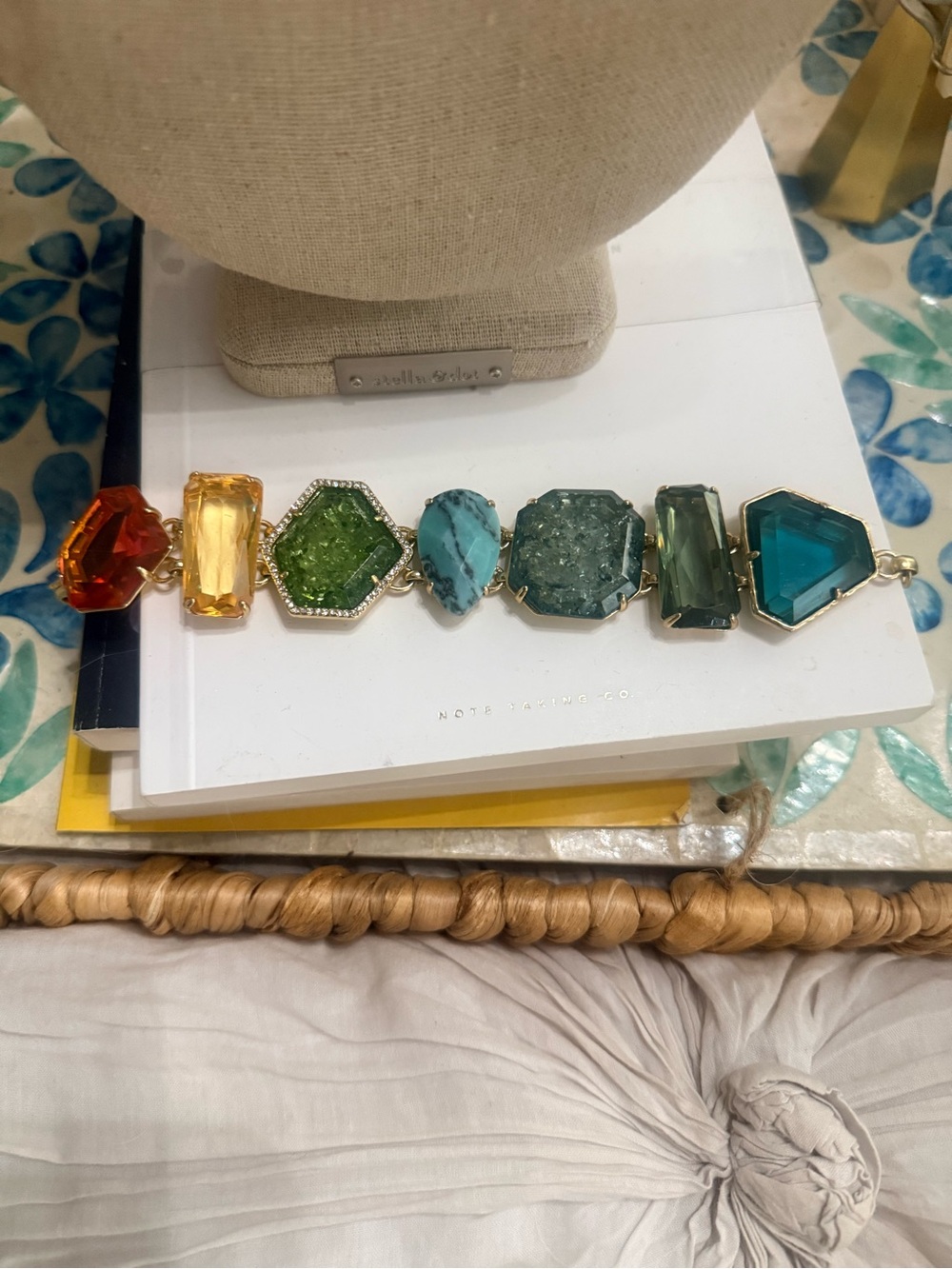 Stella & Dot Candy Jewels Statement Bracelet